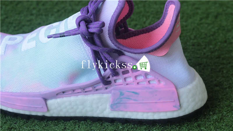 Best Qaulity Adidas Human Race NMD Pharrell Holi Festival Pink Glow